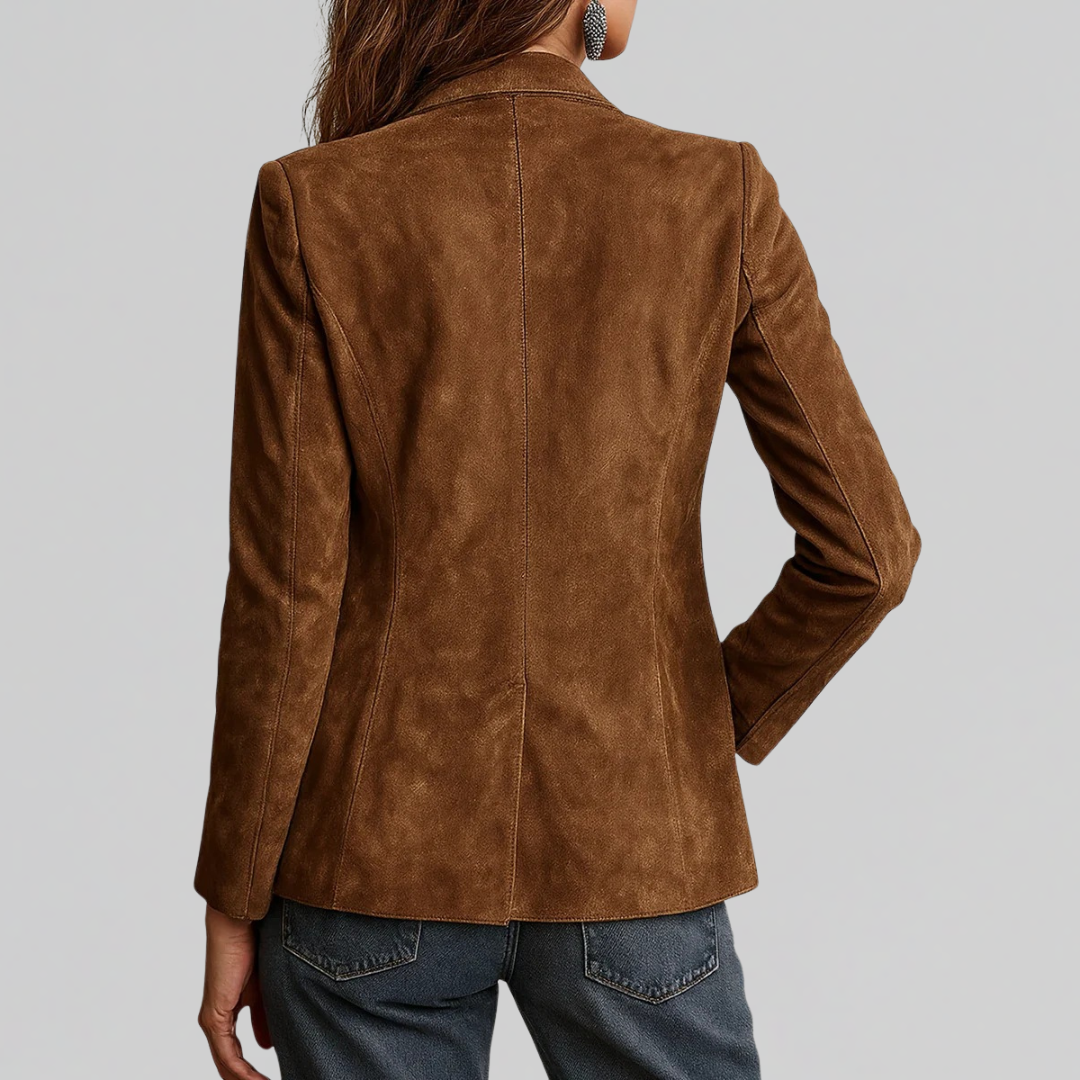 Brenda | Soft Suede-Touch Blazer