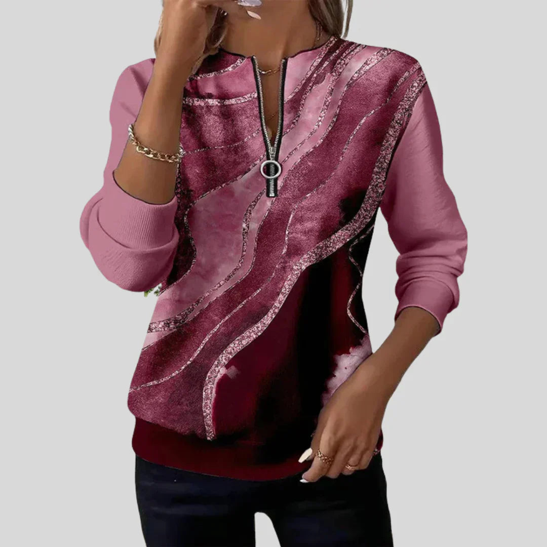 Willa™ | Vintage Print Sweatshirt