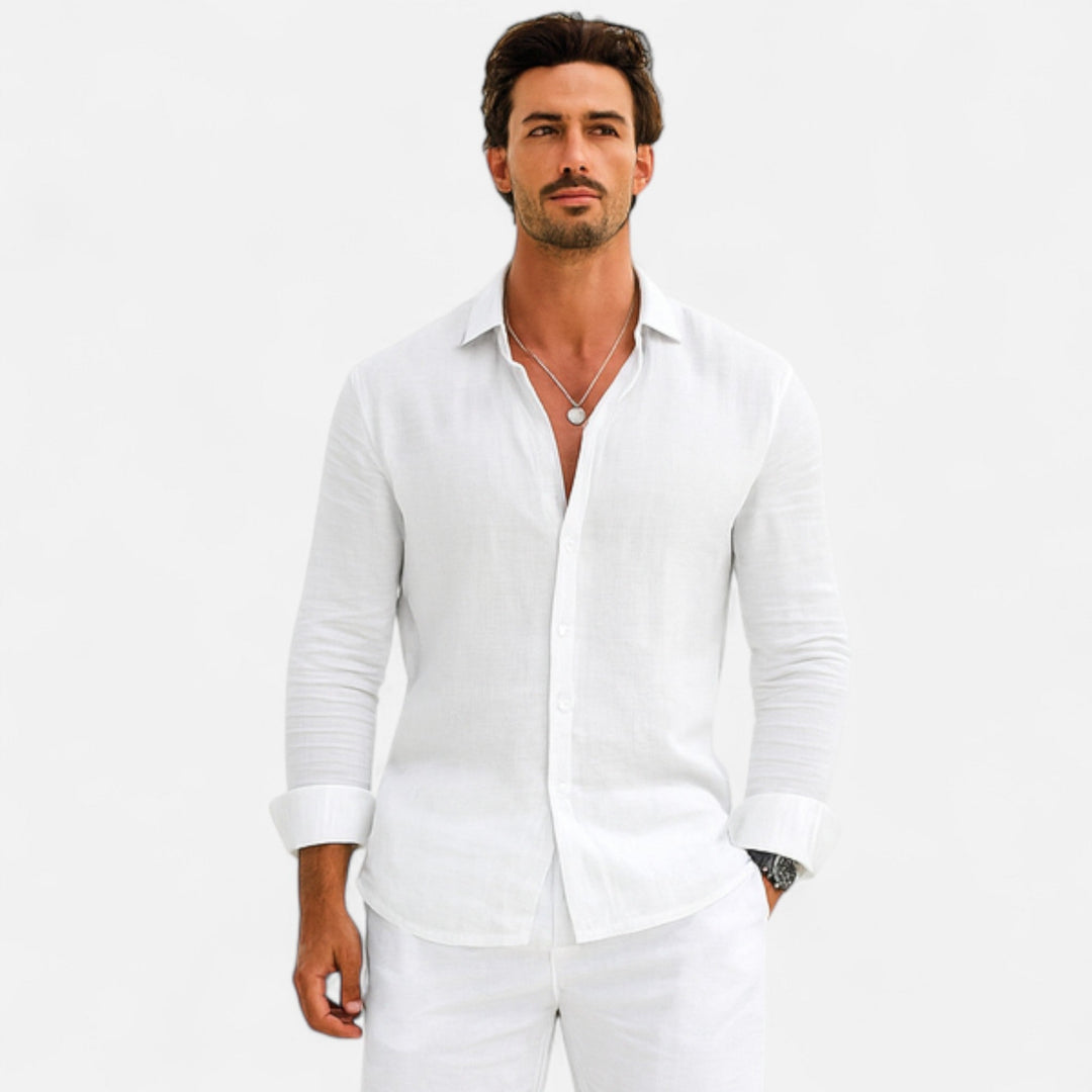Riviera™ | Men’s Linen Heritage Shirt