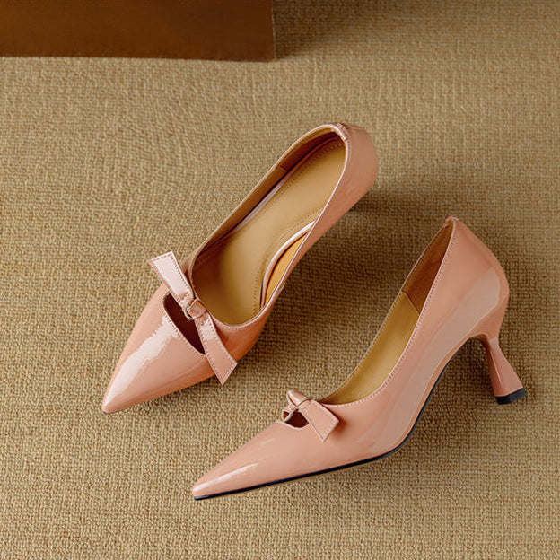 Elayna Elegant Pumps genuine leather
