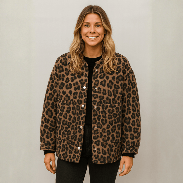 CHARLENE | Animal Print Leopard Jacket